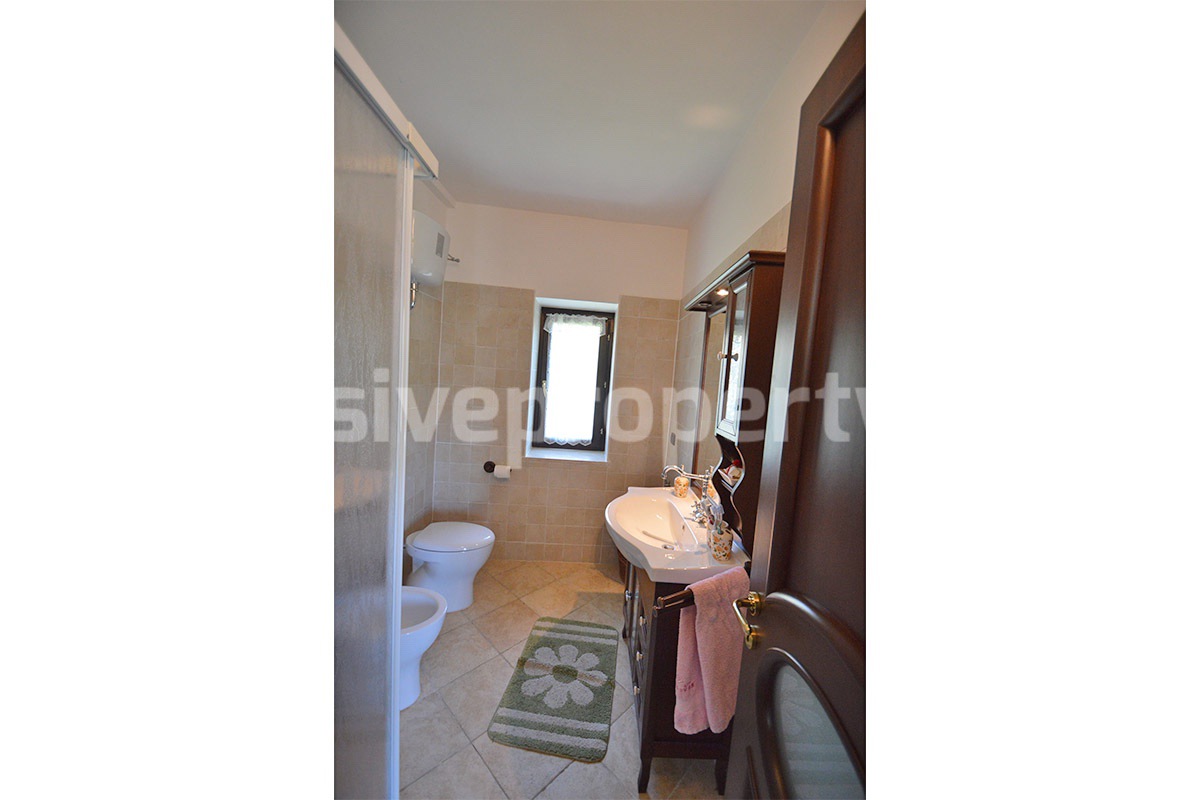 Restored Stone Property for Sale in Molise Italy with 2 Independent Apartments - 5 Hectares of Land and Pool