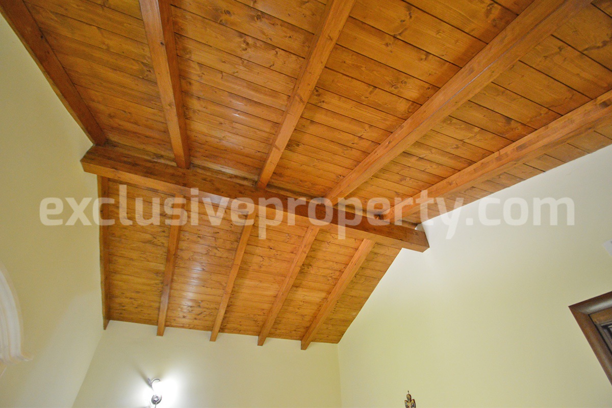 Restored Stone Property for Sale in Molise Italy with 2 Independent Apartments - 5 Hectares of Land and Pool