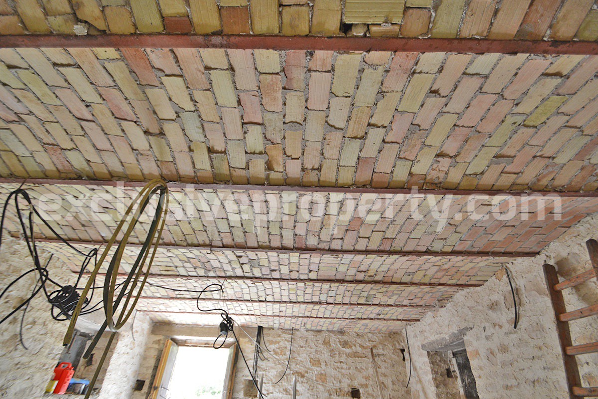 Restored Stone Property for Sale in Molise Italy with 2 Independent Apartments - 5 Hectares of Land and Pool