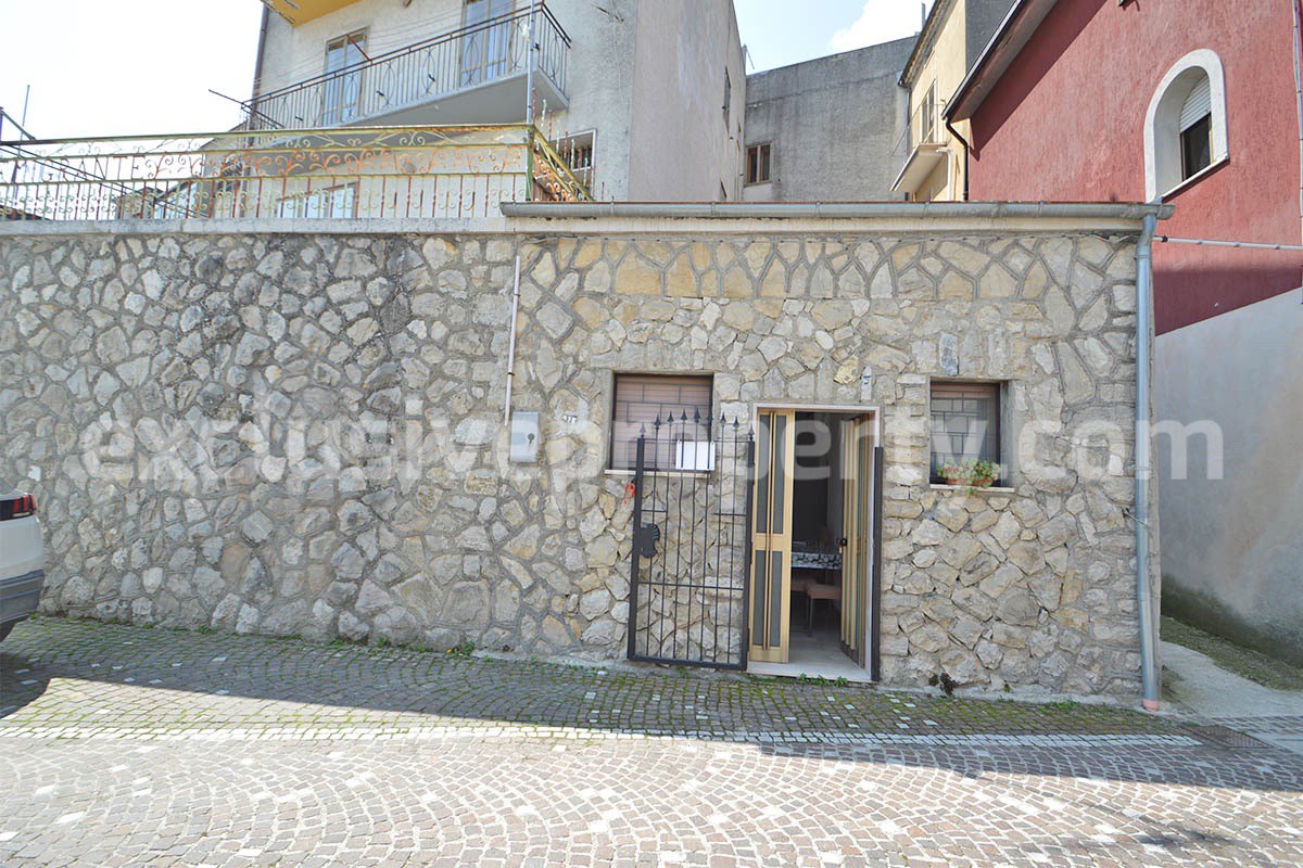Fully Renovated One-Level Stone House for Sale in Roccavivara in Molise - Italy