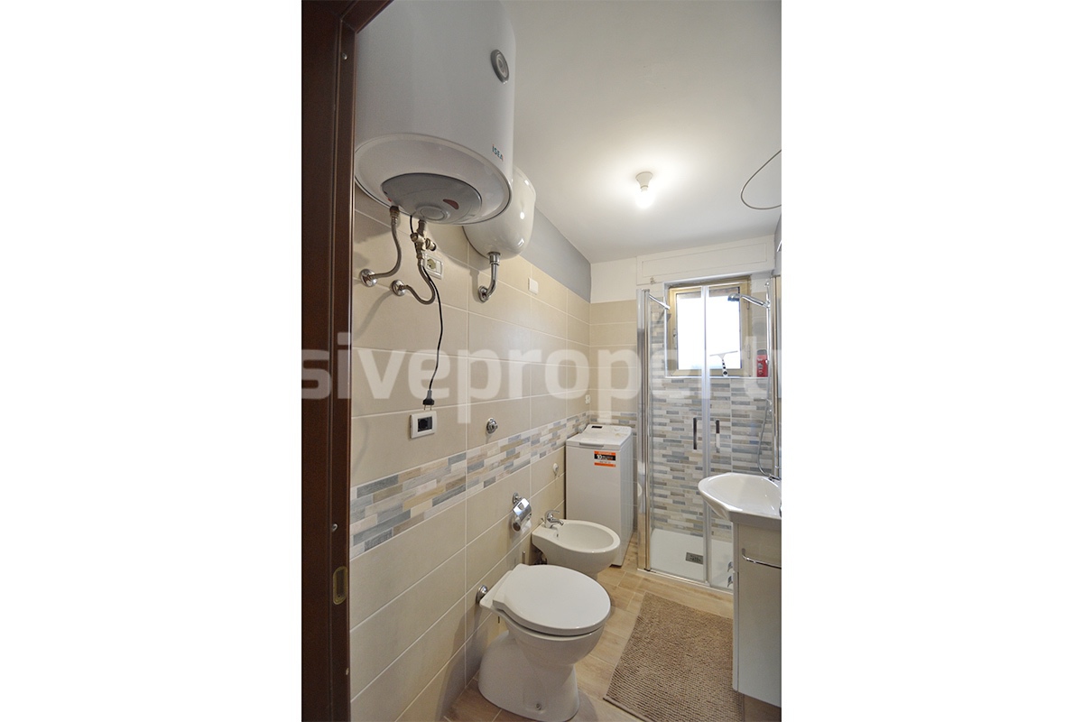 Fully Renovated One-Level Stone House for Sale in Roccavivara in Molise - Italy