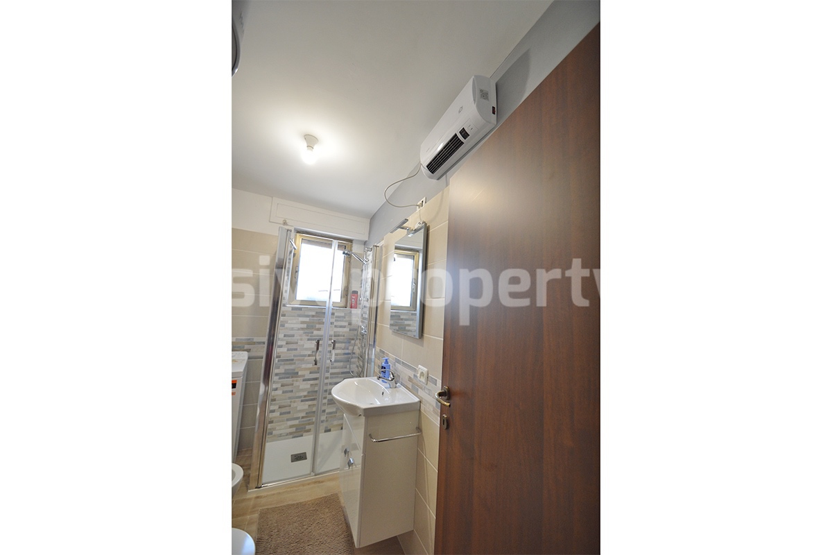 Fully Renovated One-Level Stone House for Sale in Roccavivara in Molise - Italy
