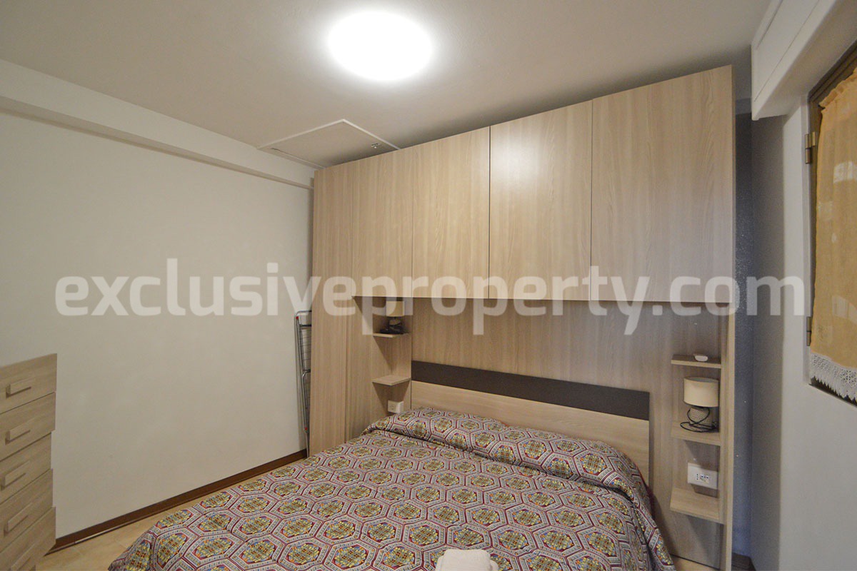 Fully Renovated One-Level Stone House for Sale in Roccavivara in Molise - Italy