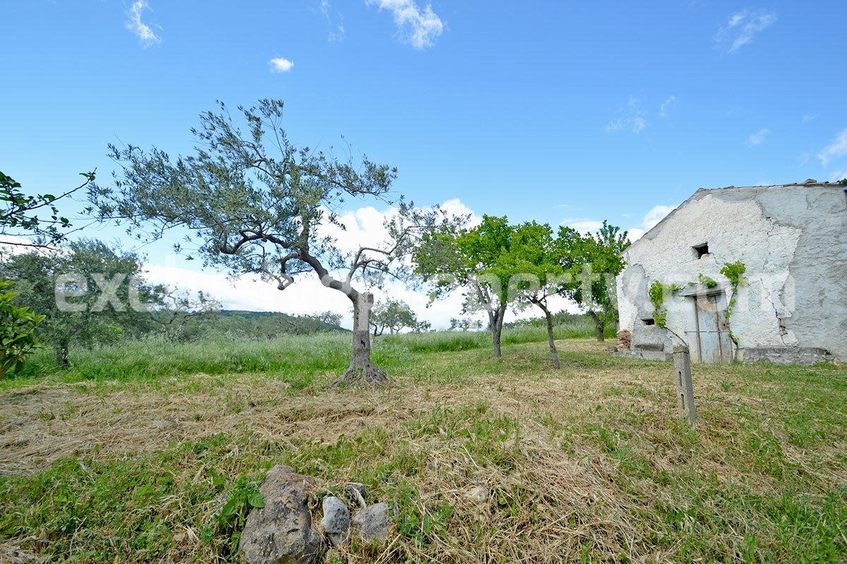 Stone farmhouse with land and well for sale in Italy - Molise Region 2