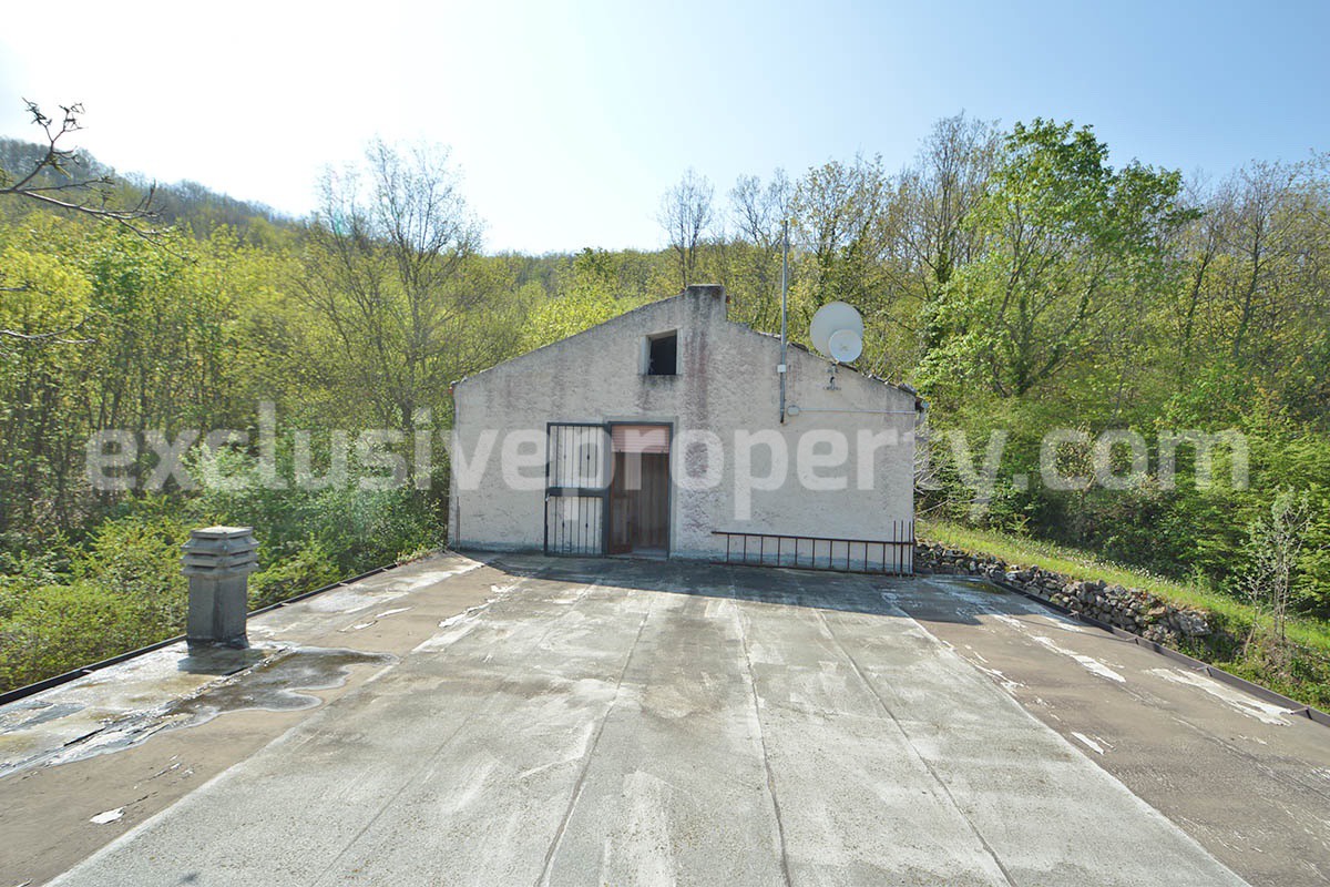 Country House with Large Land - Walnut Trees and Second Building for Sale in Molise