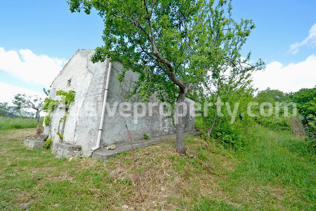 Stone farmhouse with land and well for sale in Italy - Molise Region 3