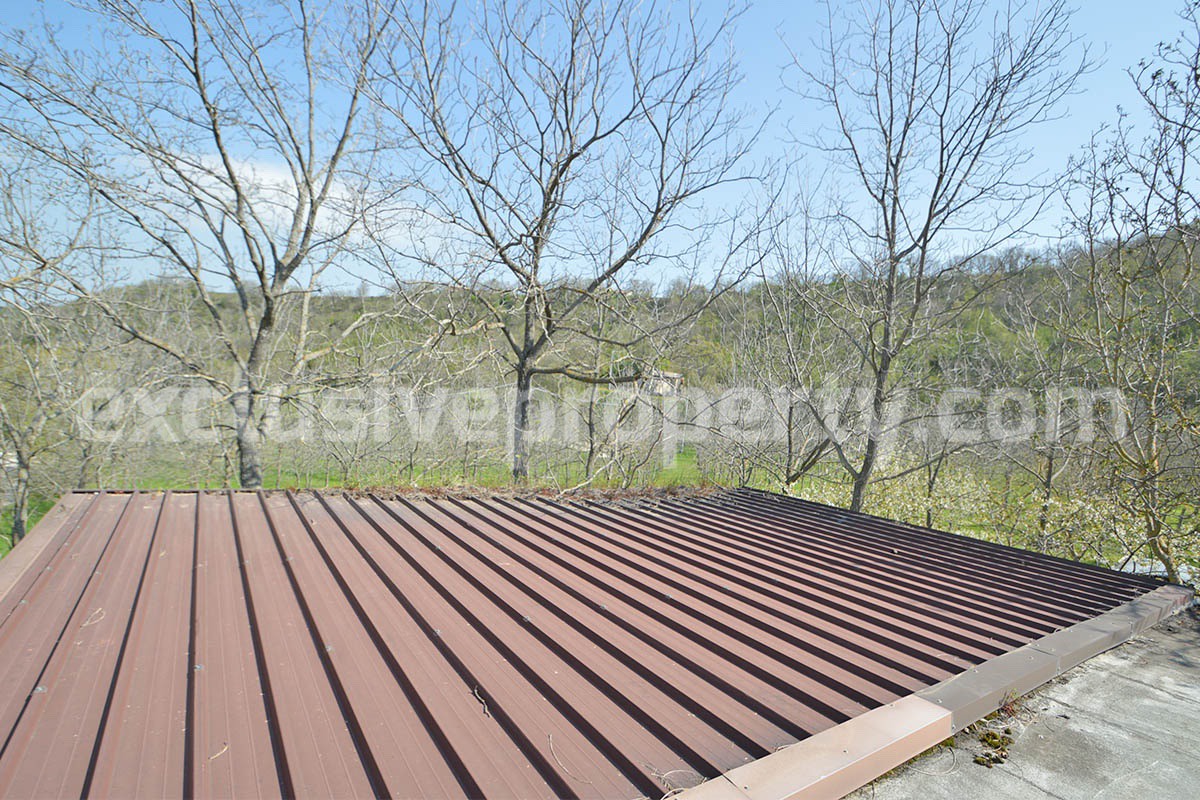 Country House with Large Land - Walnut Trees and Second Building for Sale in Molise
