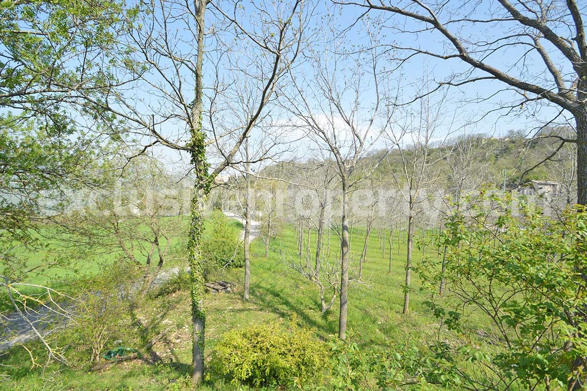 Country House with Large Land - Walnut Trees and Second Building for Sale in Molise