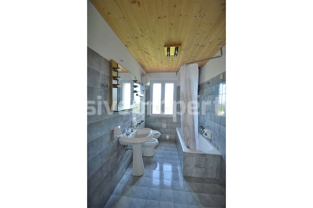 Renovated Countryside House with Garage and Panoramic Views for Sale in Schiavi di Abruzzo - Italy