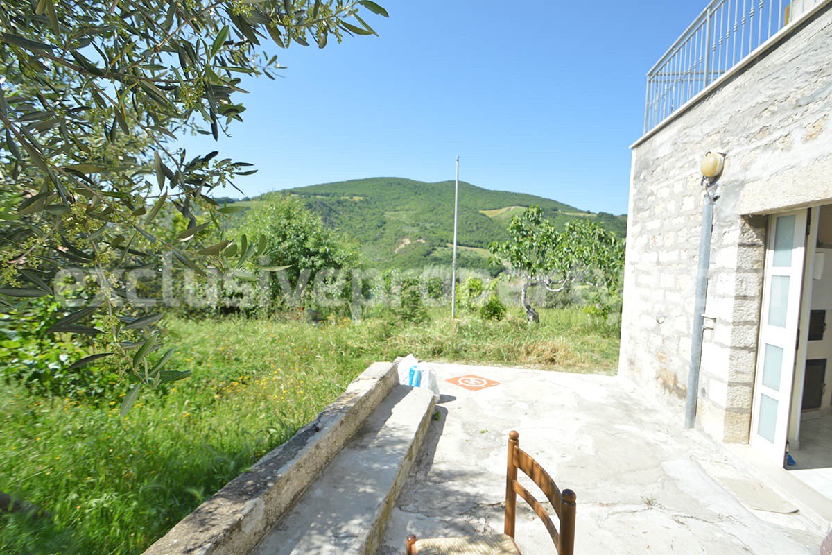 Countryside House with Olive Trees and Terrace for Sale in Guardialfiera - Molise
