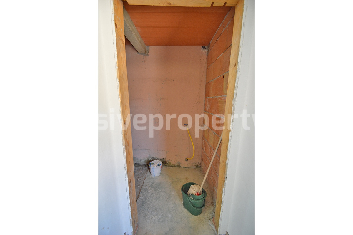 Stone Country Villa with Pool Fenced - Land and Majella Mountain Views for Sale in Abruzzo - Italy