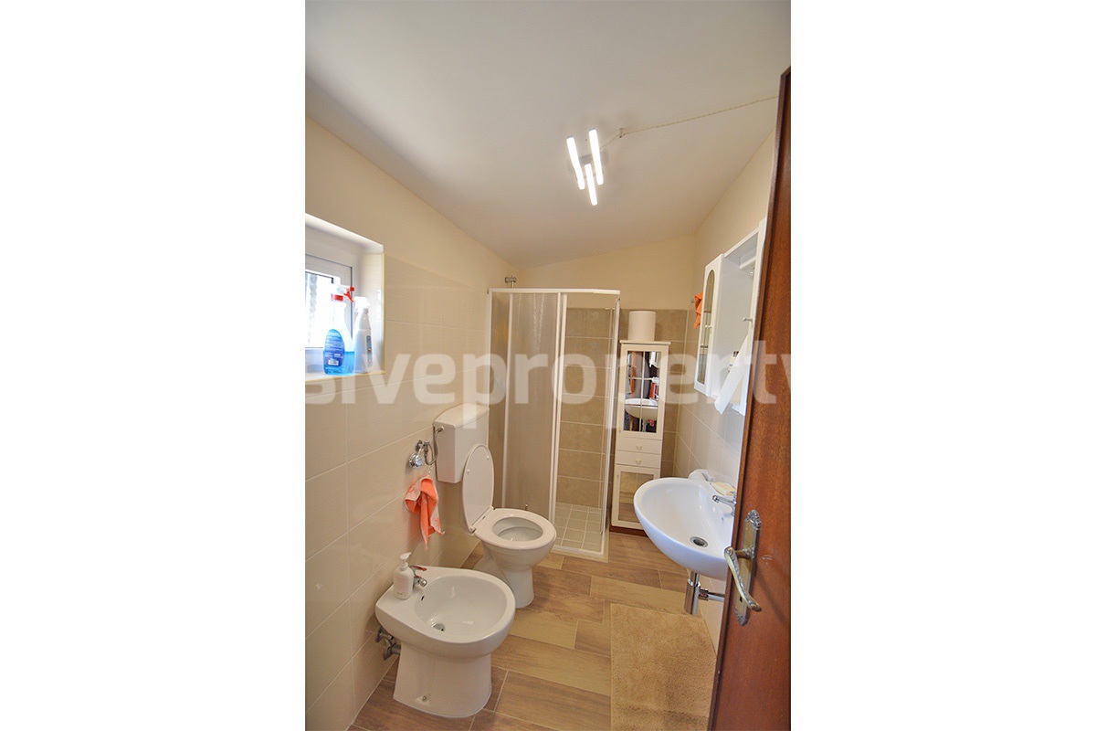 Stone Country Villa with Pool Fenced - Land and Majella Mountain Views for Sale in Abruzzo - Italy