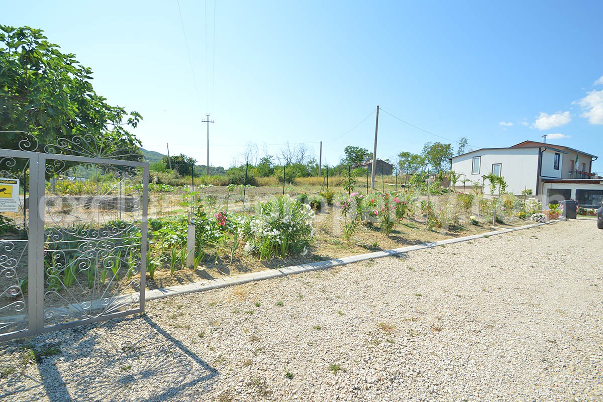 Stone Country Villa with Pool Fenced - Land and Majella Mountain Views for Sale in Abruzzo - Italy
