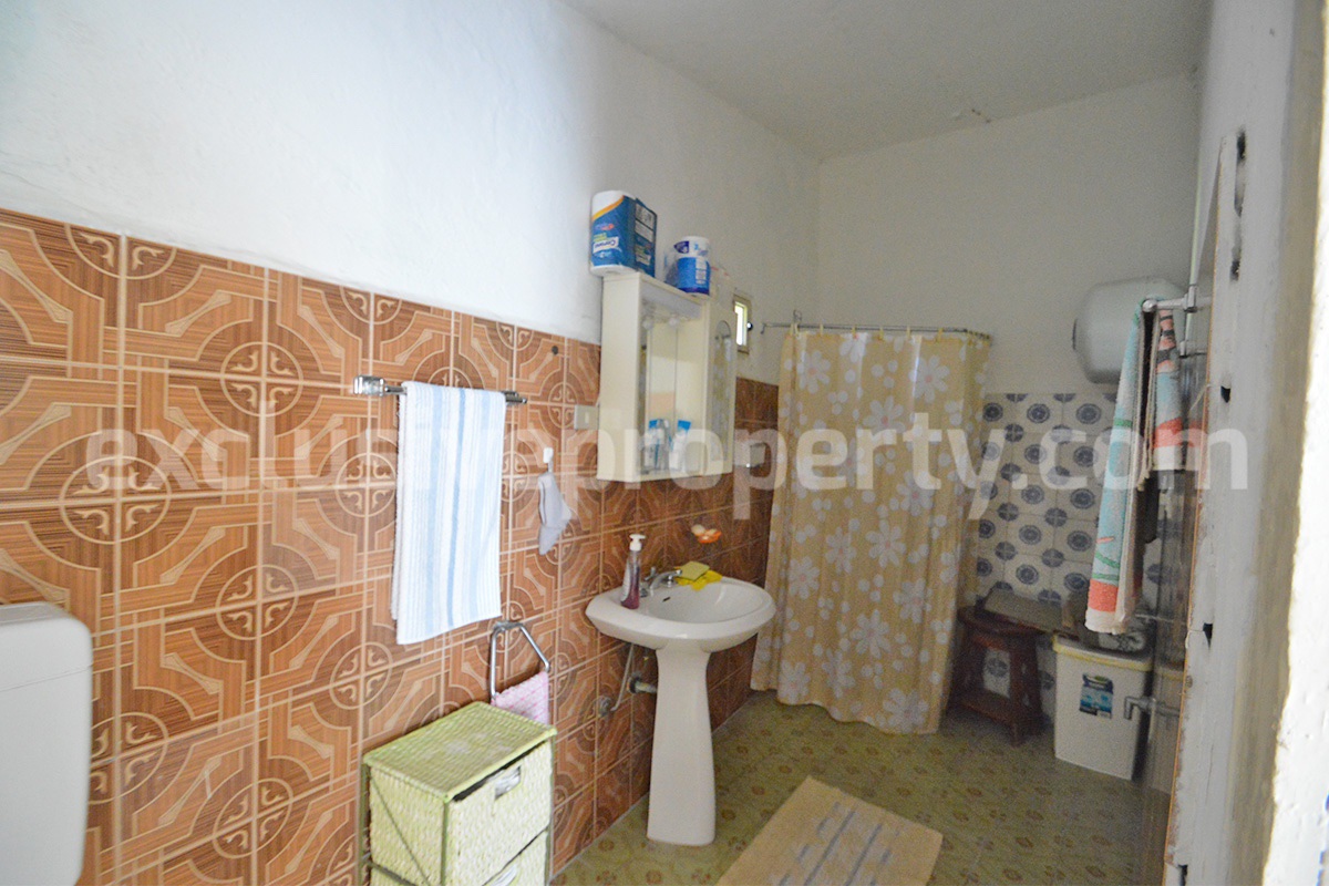 Stone Built Country House for Sale in Guardialfiera - Molise with 47000 Sq m Olive Trees and Panoramic Views