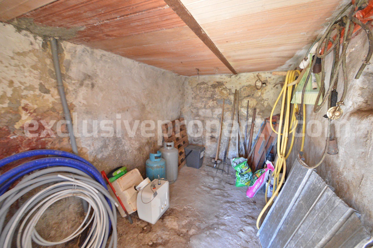 Stone Built Country House for Sale in Guardialfiera - Molise with 47000 Sq m Olive Trees and Panoramic Views