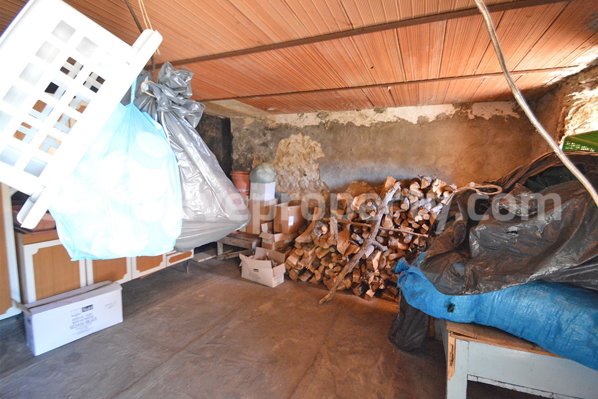 Stone Built Country House for Sale in Guardialfiera - Molise with 47000 Sq m Olive Trees and Panoramic Views