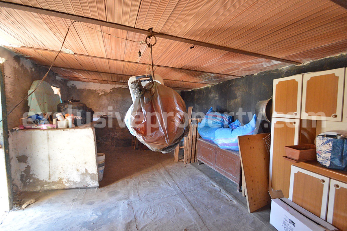 Stone Built Country House for Sale in Guardialfiera - Molise with 47000 Sq m Olive Trees and Panoramic Views