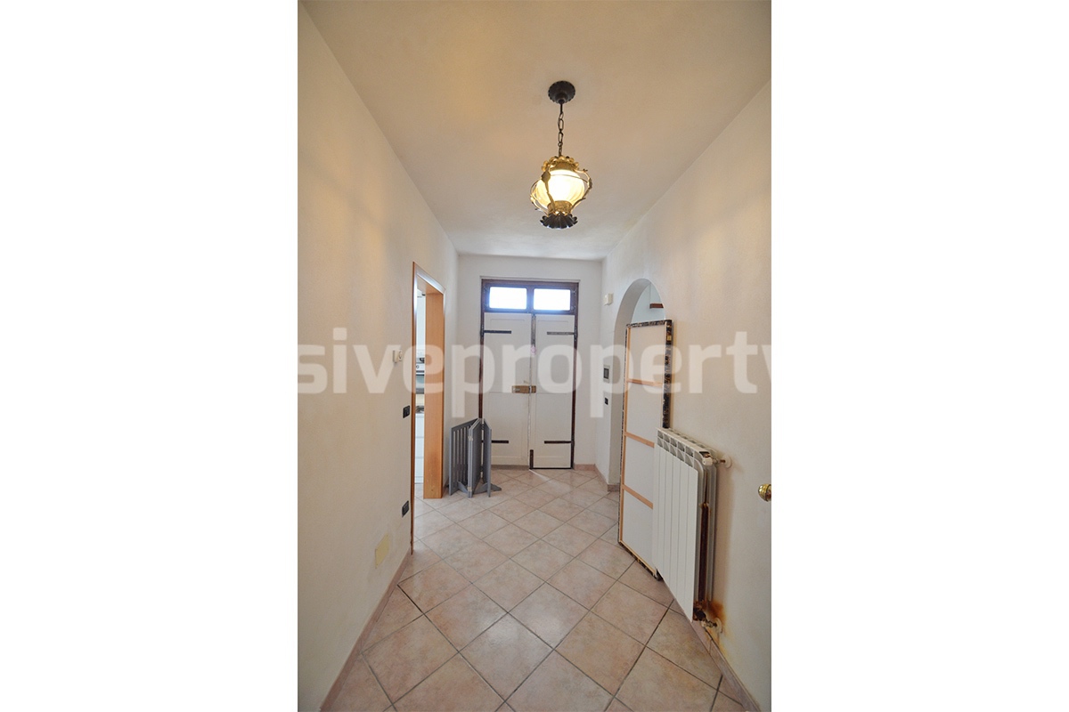 Spacious Habitable Semi-Detached House with Balcony and Hill Views for Sale in Abruzzo - Italy