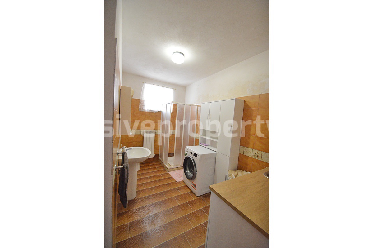 Spacious Habitable Semi-Detached House with Balcony and Hill Views for Sale in Abruzzo - Italy