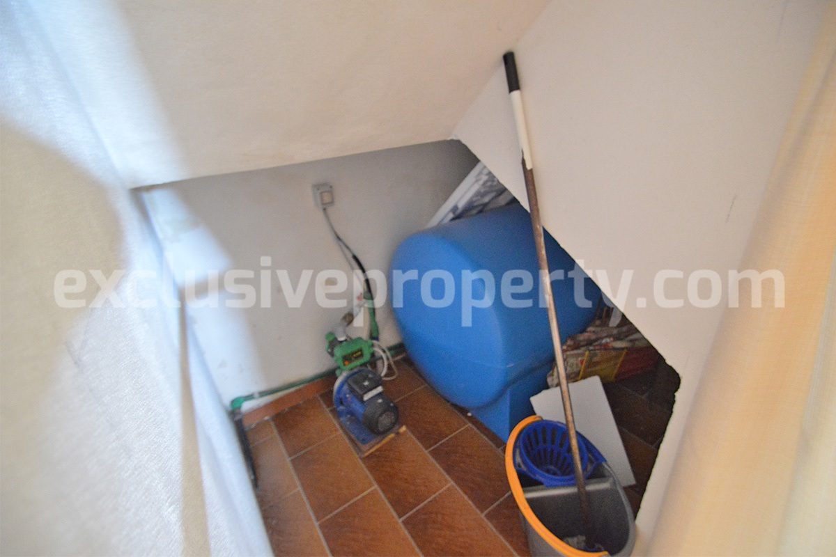 Spacious Habitable Semi-Detached House with Balcony and Hill Views for Sale in Abruzzo - Italy