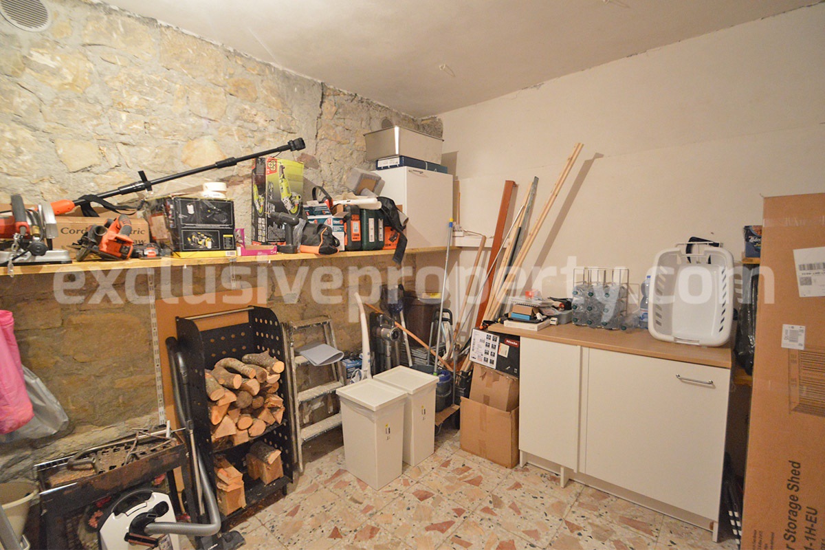 Spacious Habitable Semi-Detached House with Balcony and Hill Views for Sale in Abruzzo - Italy