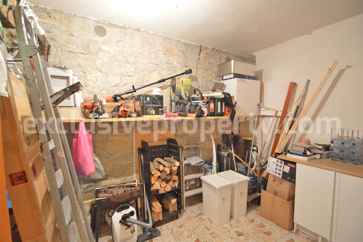 Spacious Habitable Semi-Detached House with Balcony and Hill Views for Sale in Abruzzo - Italy