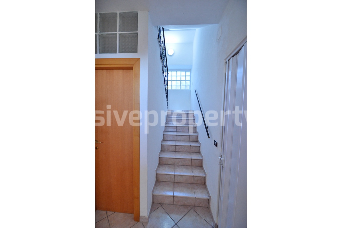 Spacious Habitable Semi-Detached House with Balcony and Hill Views for Sale in Abruzzo - Italy