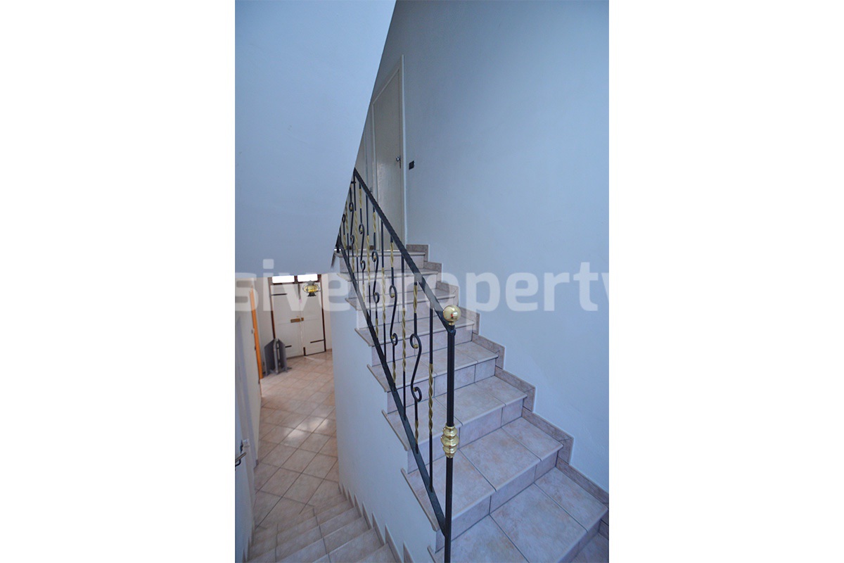Spacious Habitable Semi-Detached House with Balcony and Hill Views for Sale in Abruzzo - Italy