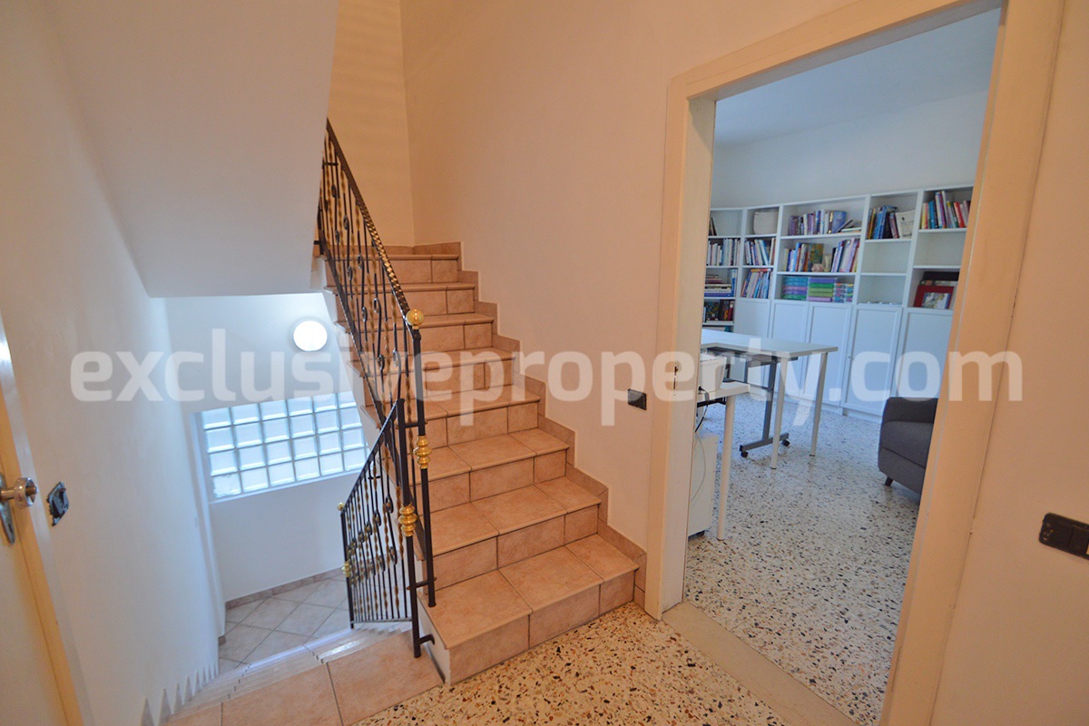 Spacious Habitable Semi-Detached House with Balcony and Hill Views for Sale in Abruzzo - Italy