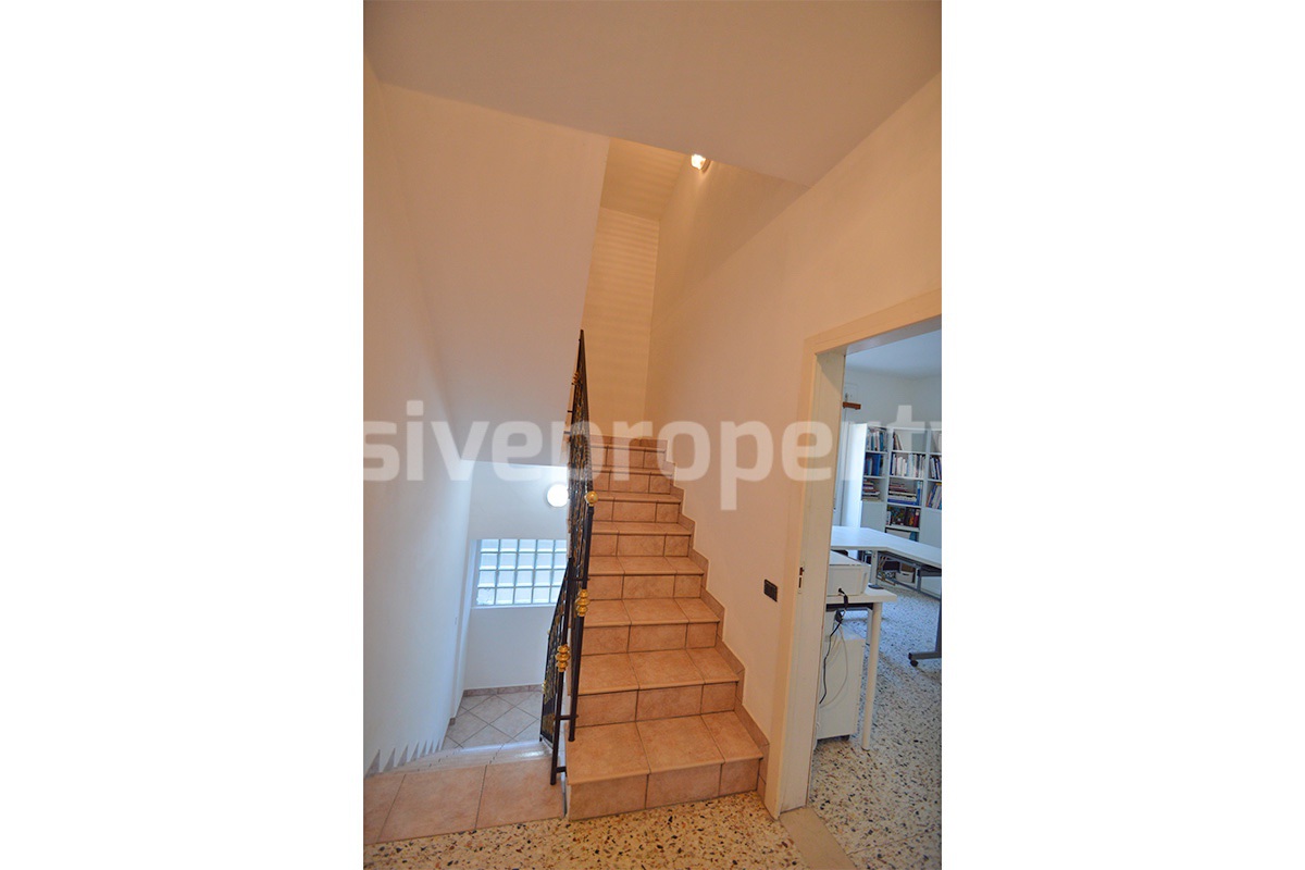 Spacious Habitable Semi-Detached House with Balcony and Hill Views for Sale in Abruzzo - Italy