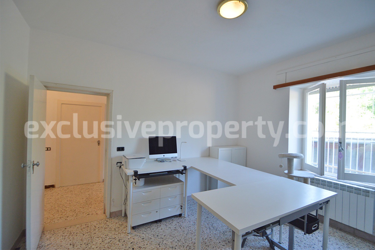Spacious Habitable Semi-Detached House with Balcony and Hill Views for Sale in Abruzzo - Italy