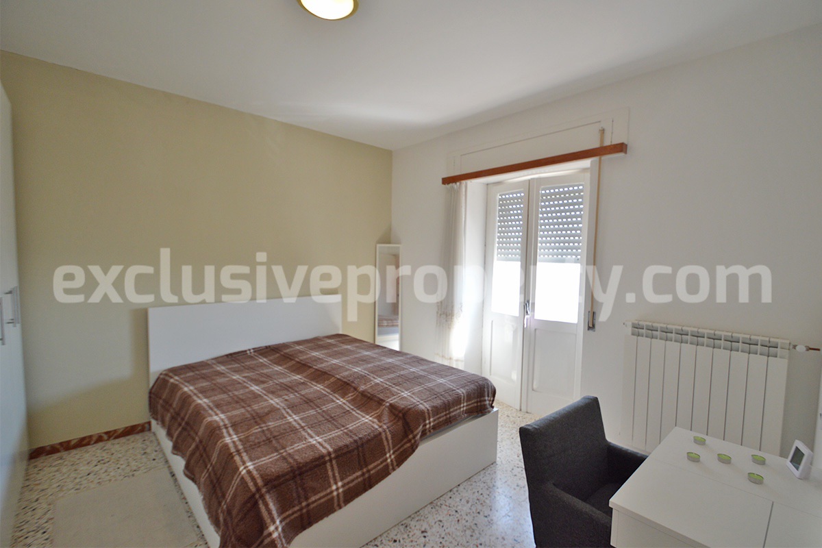Spacious Habitable Semi-Detached House with Balcony and Hill Views for Sale in Abruzzo - Italy