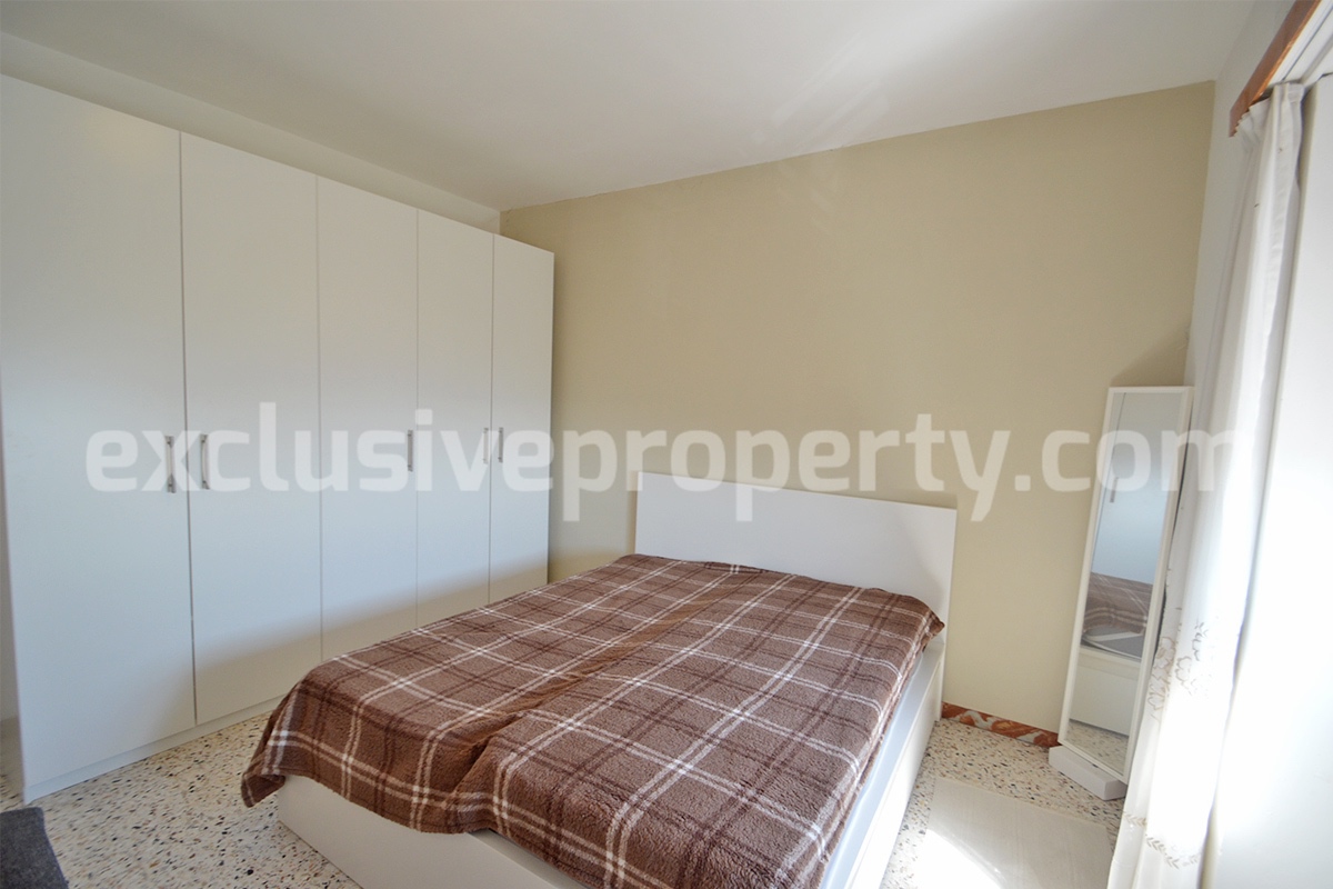 Spacious Habitable Semi-Detached House with Balcony and Hill Views for Sale in Abruzzo - Italy