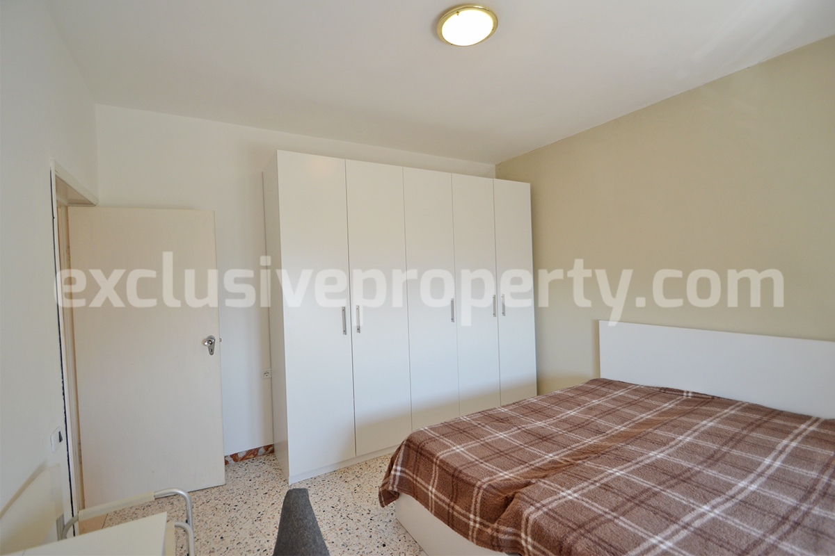 Spacious Habitable Semi-Detached House with Balcony and Hill Views for Sale in Abruzzo - Italy
