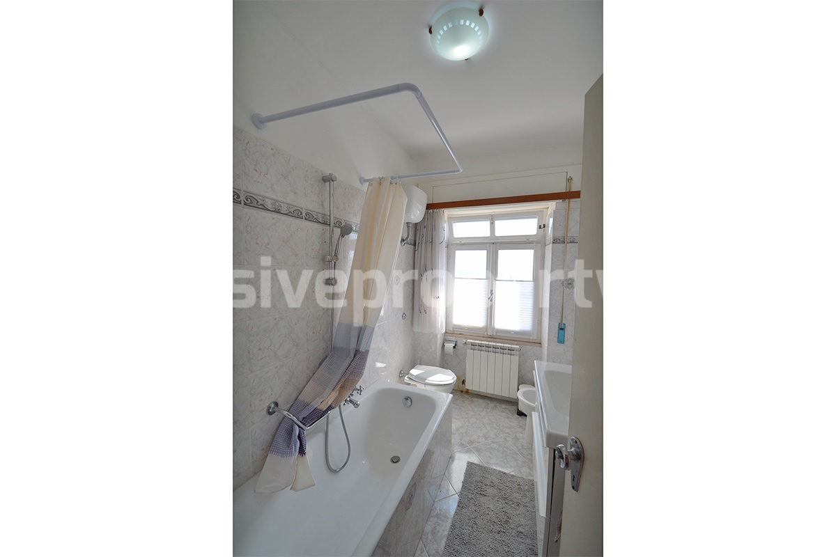 Spacious Habitable Semi-Detached House with Balcony and Hill Views for Sale in Abruzzo - Italy