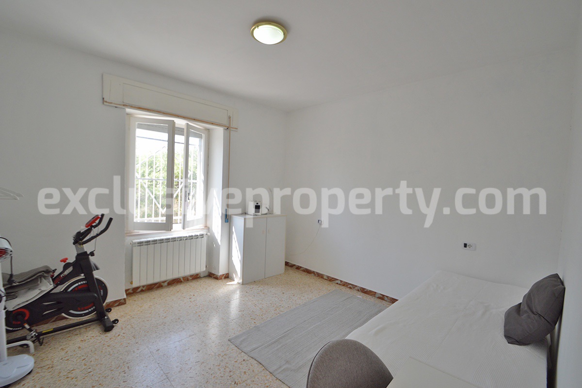 Spacious Habitable Semi-Detached House with Balcony and Hill Views for Sale in Abruzzo - Italy