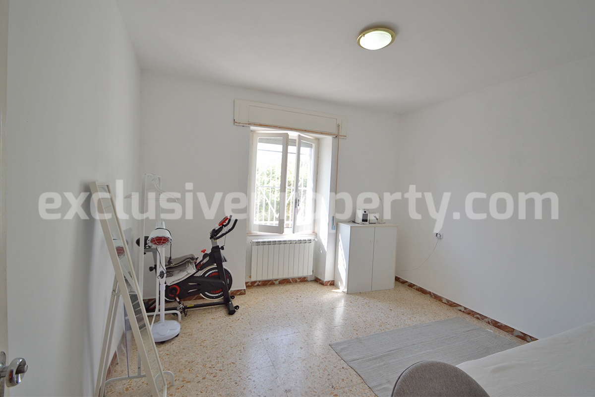 Spacious Habitable Semi-Detached House with Balcony and Hill Views for Sale in Abruzzo - Italy