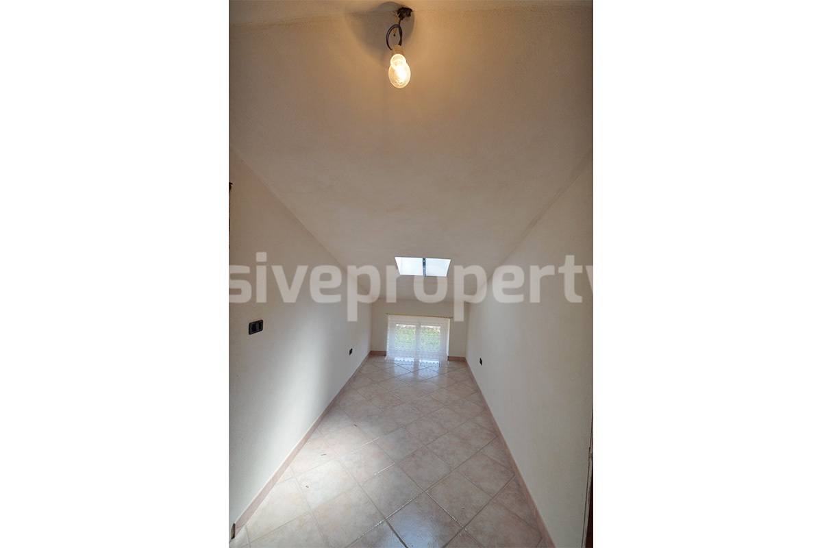 Spacious Habitable Semi-Detached House with Balcony and Hill Views for Sale in Abruzzo - Italy