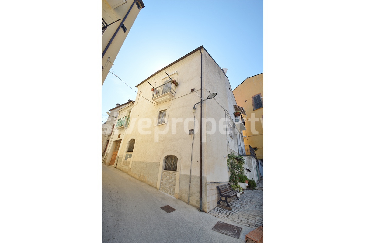 Spacious House with Balconies - Garage and Hill Views for Sale in Guardialfiera - Molise - Italy