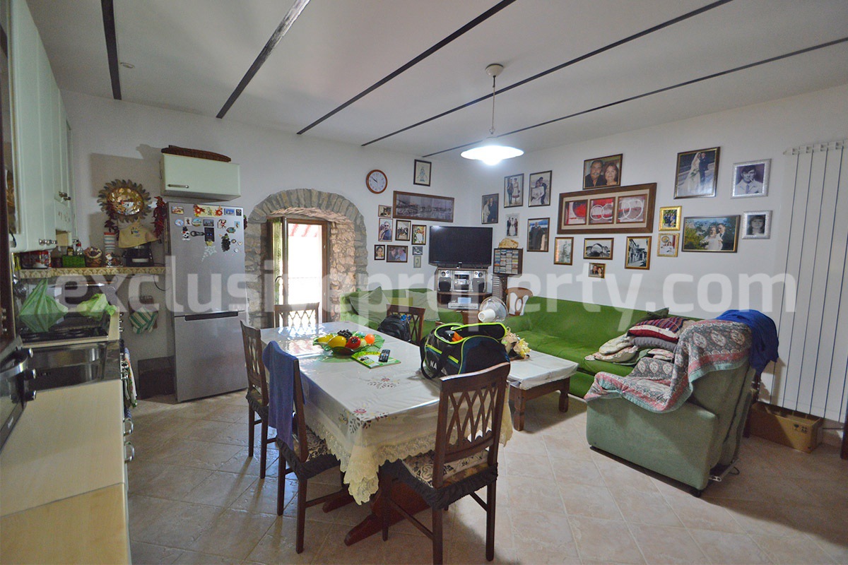 Spacious House with Balconies - Garage and Hill Views for Sale in Guardialfiera - Molise - Italy