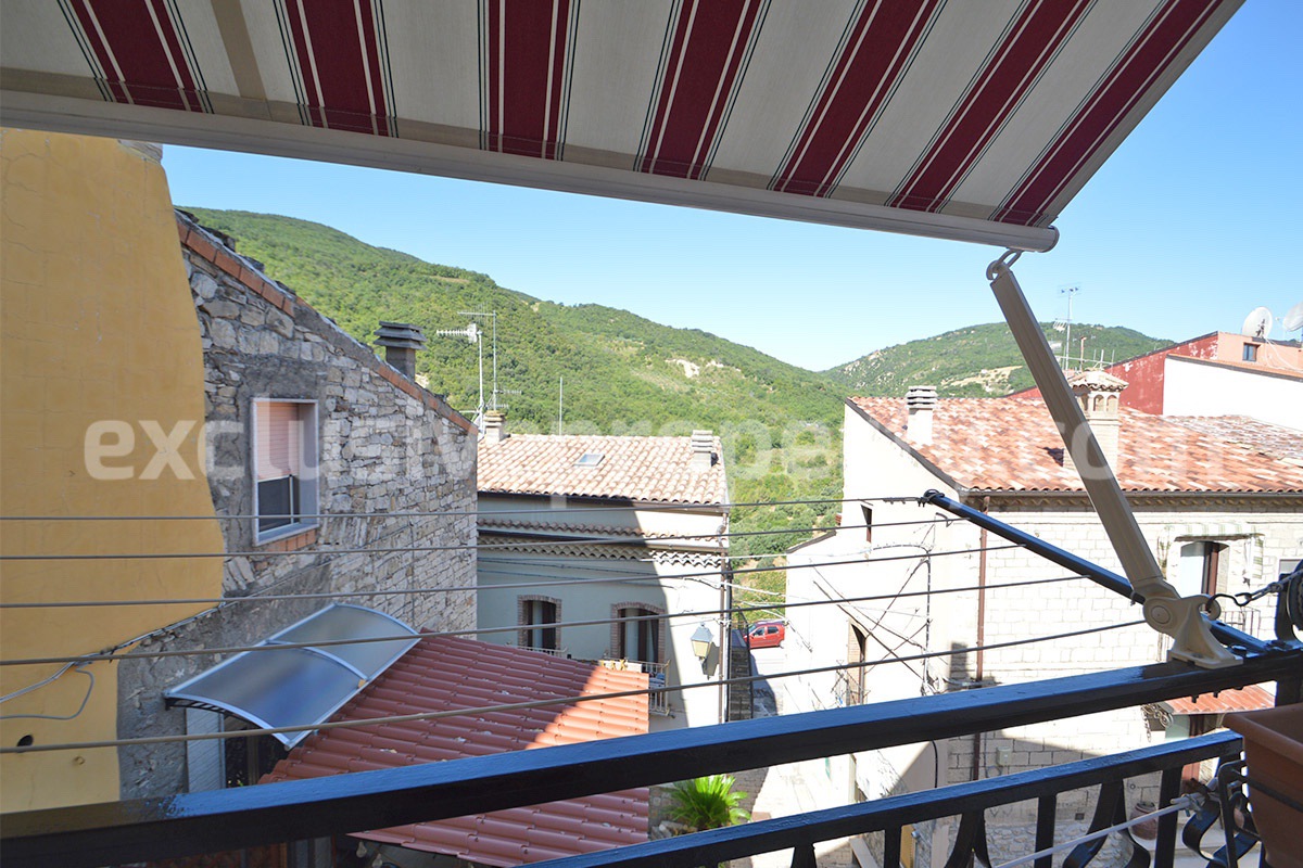 Spacious House with Balconies - Garage and Hill Views for Sale in Guardialfiera - Molise - Italy