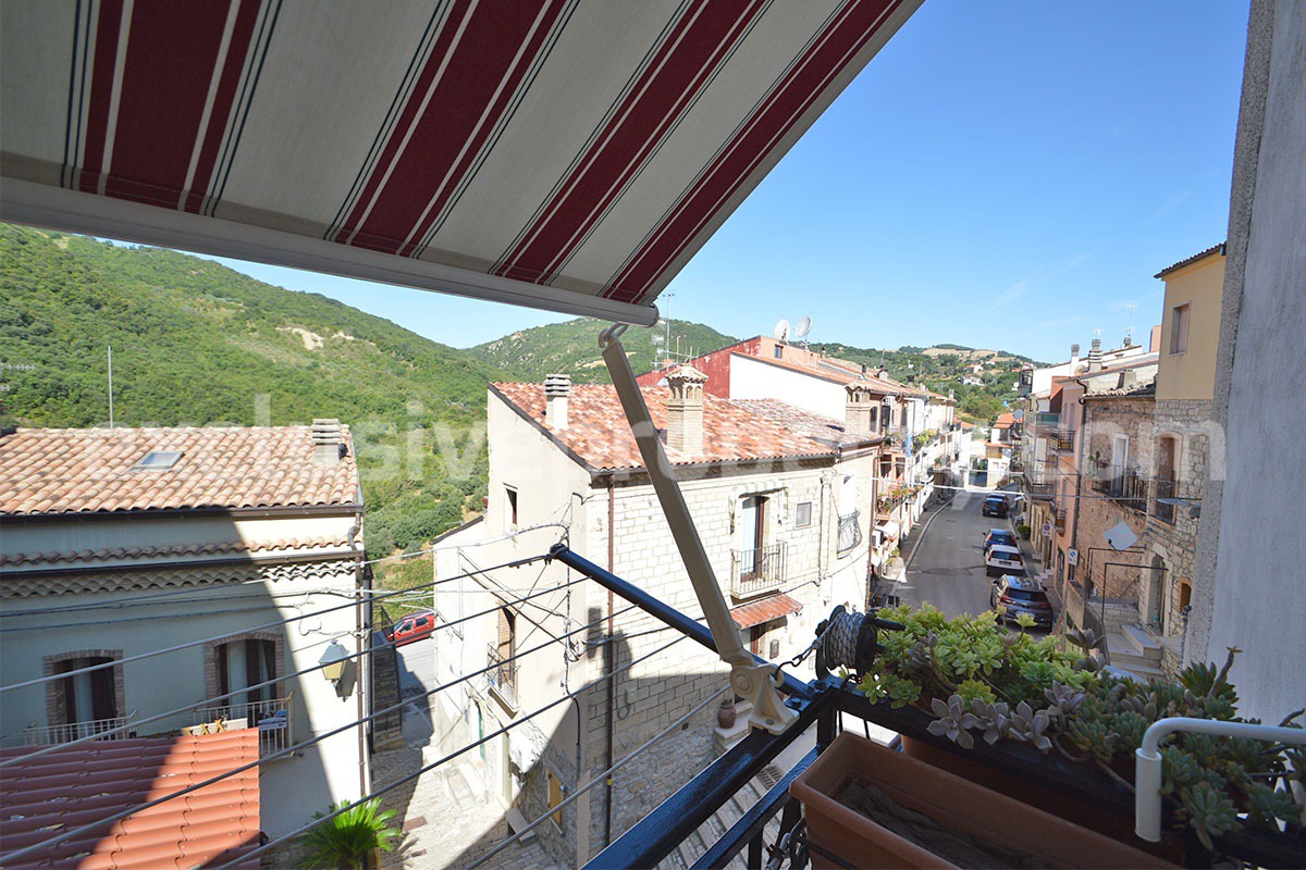 Spacious House with Balconies - Garage and Hill Views for Sale in Guardialfiera - Molise - Italy