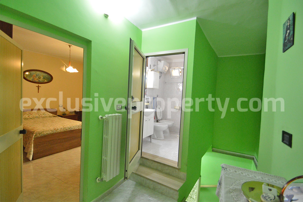 Spacious House with Balconies - Garage and Hill Views for Sale in Guardialfiera - Molise - Italy