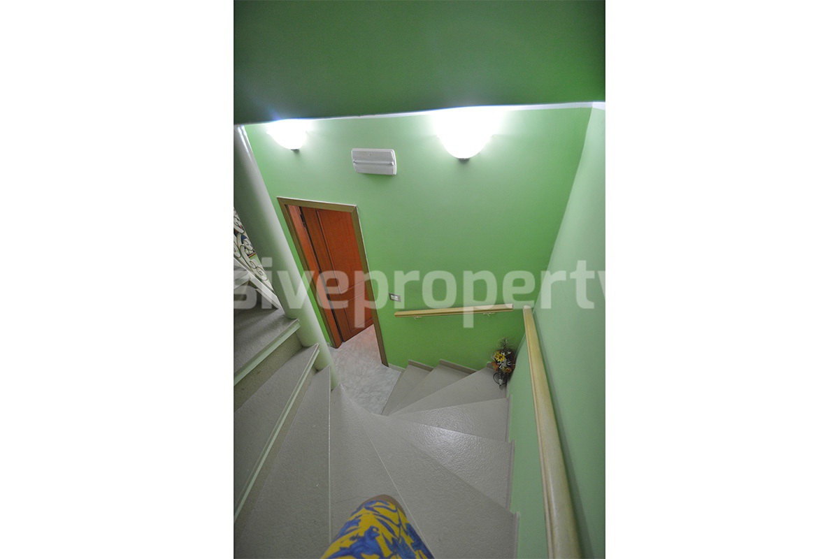 Spacious House with Balconies - Garage and Hill Views for Sale in Guardialfiera - Molise - Italy