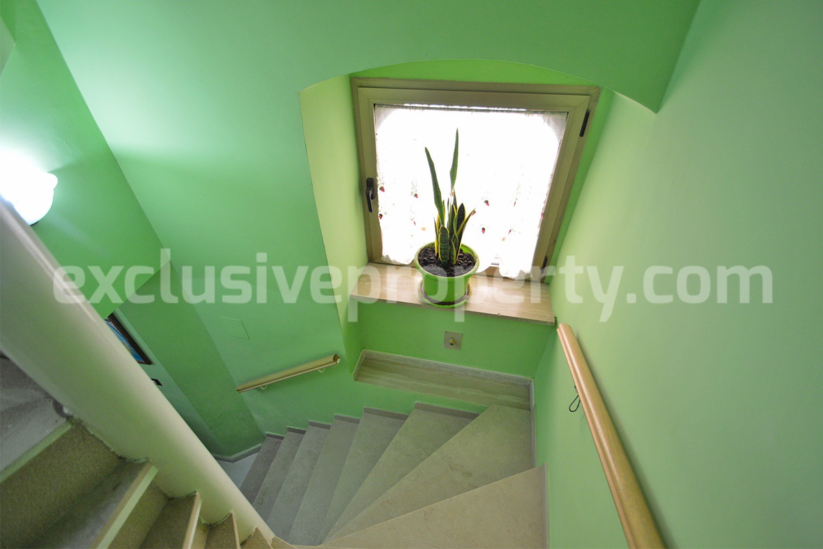 Spacious House with Balconies - Garage and Hill Views for Sale in Guardialfiera - Molise - Italy