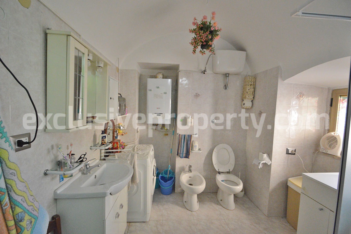 Spacious House with Balconies - Garage and Hill Views for Sale in Guardialfiera - Molise - Italy