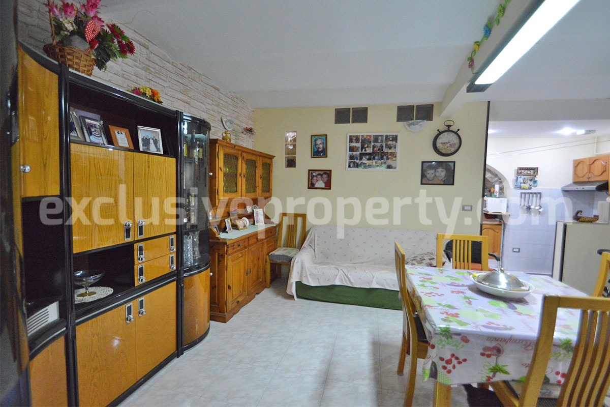 Spacious House with Balconies - Garage and Hill Views for Sale in Guardialfiera - Molise - Italy