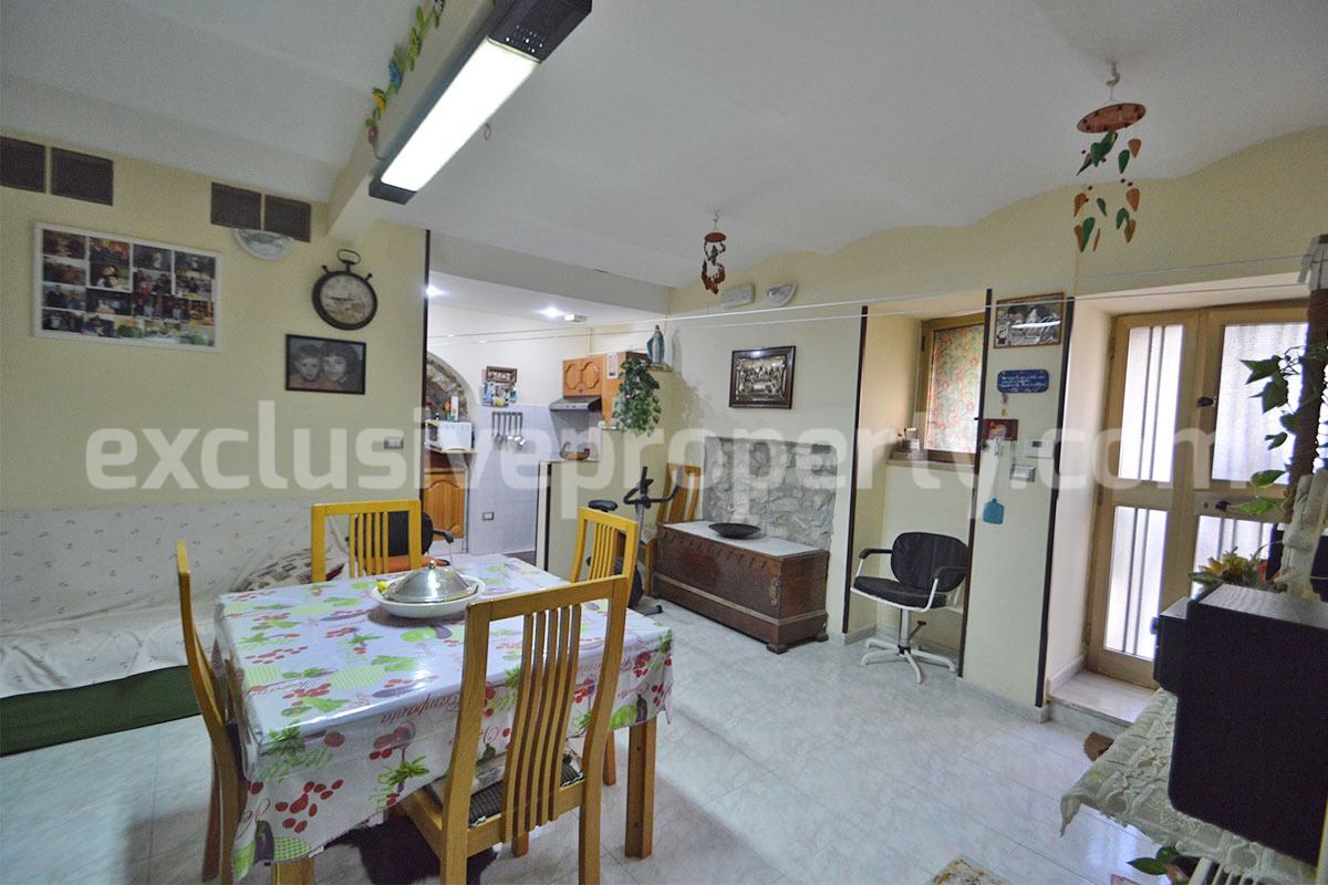 Spacious House with Balconies - Garage and Hill Views for Sale in Guardialfiera - Molise - Italy