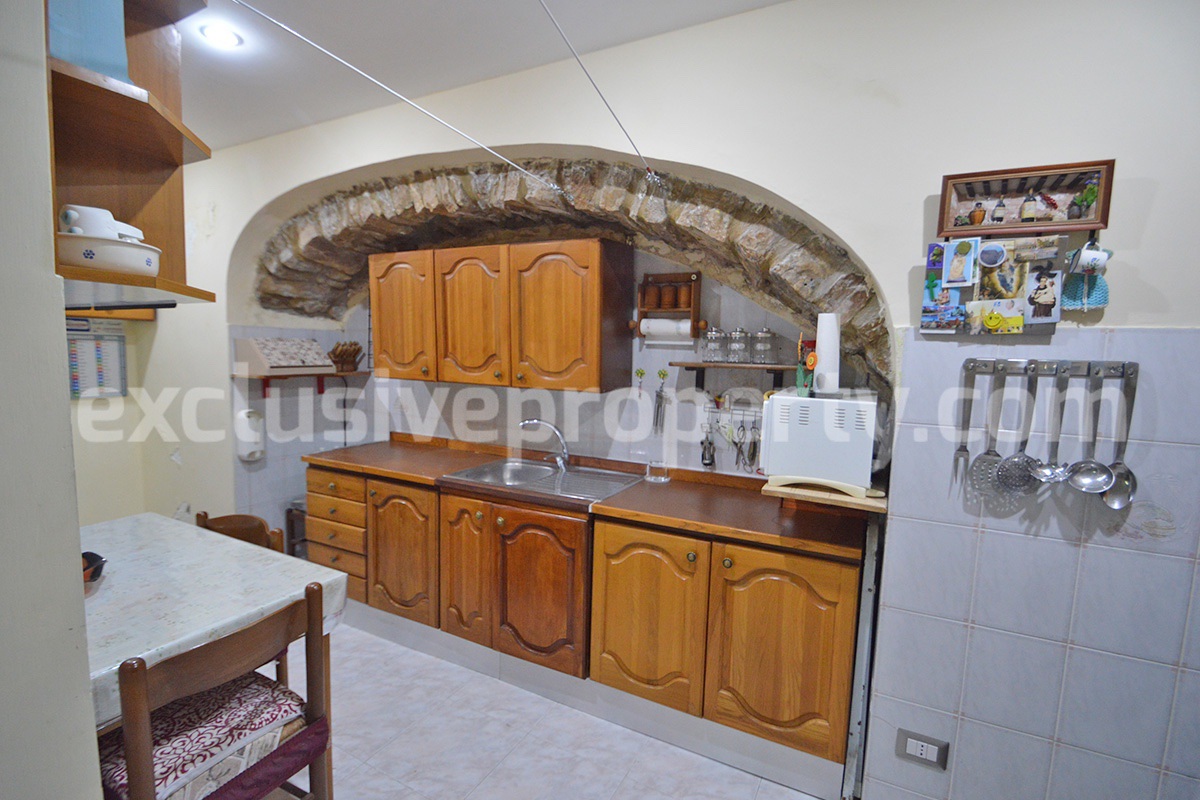 Spacious House with Balconies - Garage and Hill Views for Sale in Guardialfiera - Molise - Italy