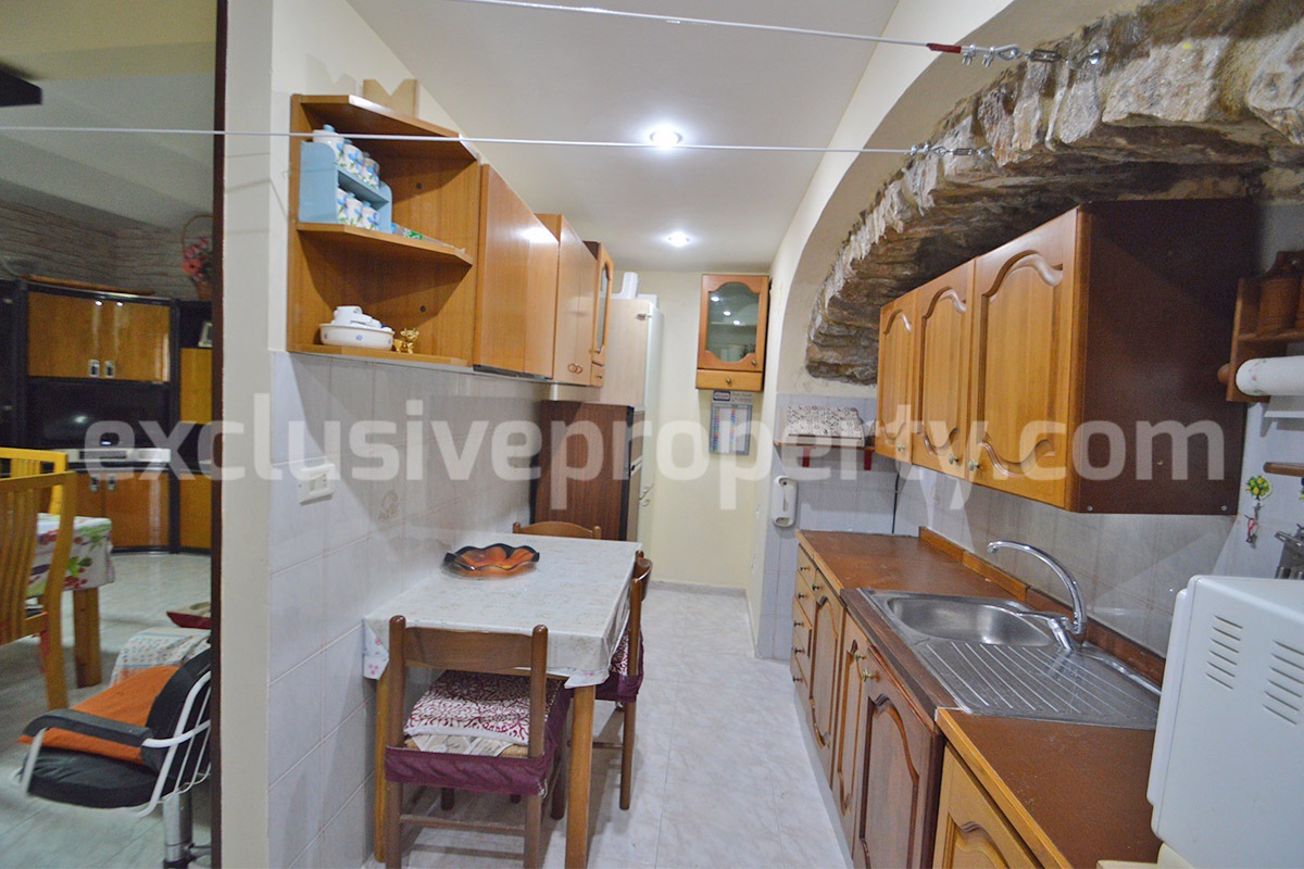 Spacious House with Balconies - Garage and Hill Views for Sale in Guardialfiera - Molise - Italy